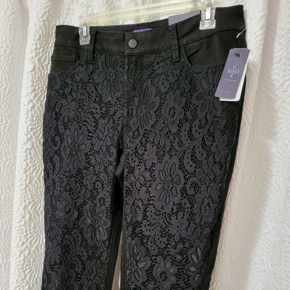 🍃⚘️Nydj Lacey Signature Black Jeans - Picture 8 of 14